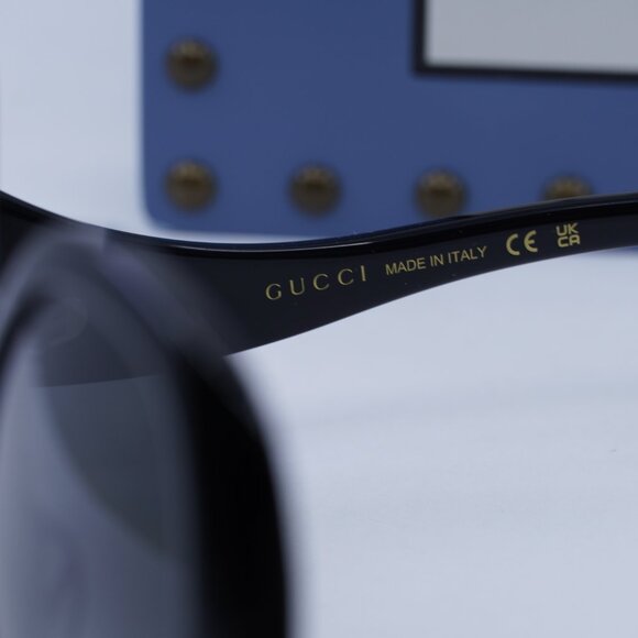 Gucci GG1235S 001 Square Sunglasses - Black\Grey - Picture 8 of 10
